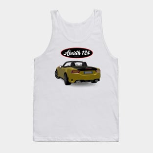 ABARTH 124 Giallo Back Tank Top